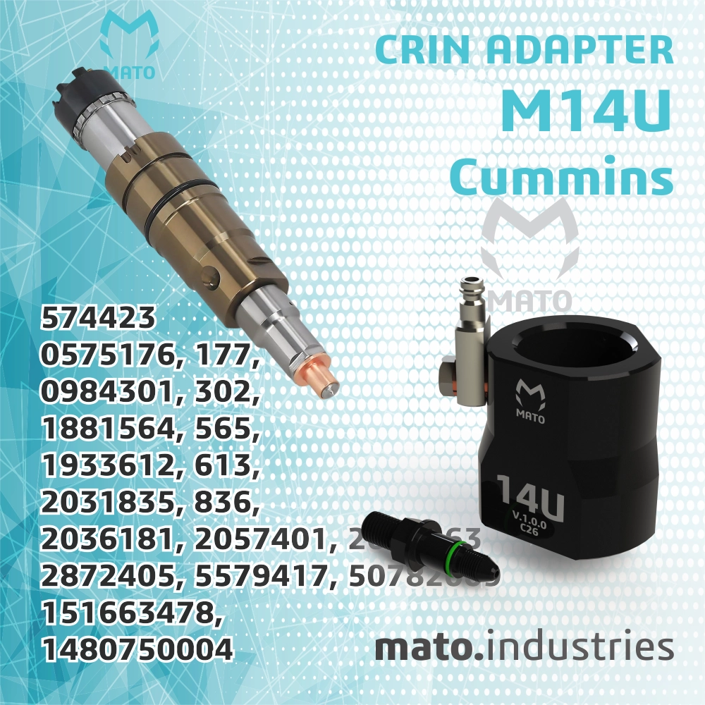 M14U for Cummins Injector 574423, 0575176, 0575177, 0984301, 0984302, 1881564, 1881565, 1933612, 1933613, 2031835, 2031836, 2036181, 2057401, 2086663, 2872405, 5579417, 50782009, 151663478, 1480750004